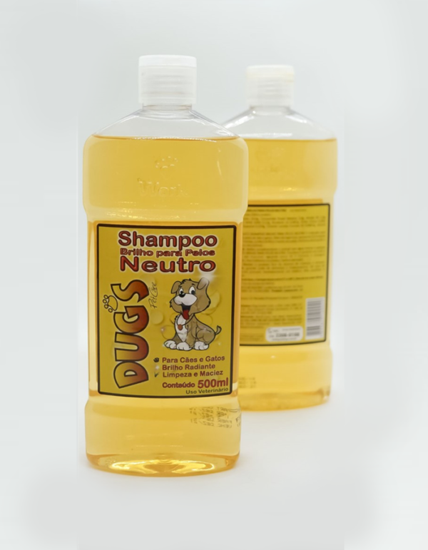 SHAMPOO BRILHO PARA PELOS NEUTRO PARA CÃES E GATOS 500ML - DUG'S