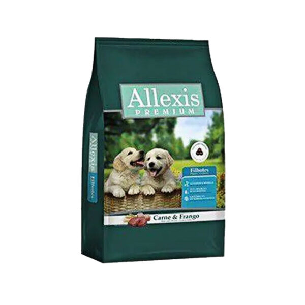 RAÇÃO PARA CÃES ALLEXIS PREMIUM FILHOTES CARNE E FRANGO - 10,1KG